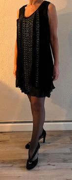 Feestjurkje van Derhy maat S, Overige typen, Zwart, Ophalen of Verzenden, Maat 36 (S)