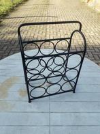 Wijnrekje metaal voor 9 wijnflessen, Huis en Inrichting, Woonaccessoires | Wijnrekken, Ophalen