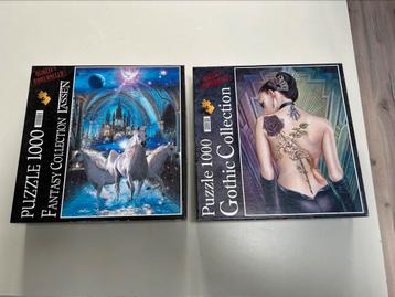 Puzzel 1000 stukjes beschikbaar voor biedingen