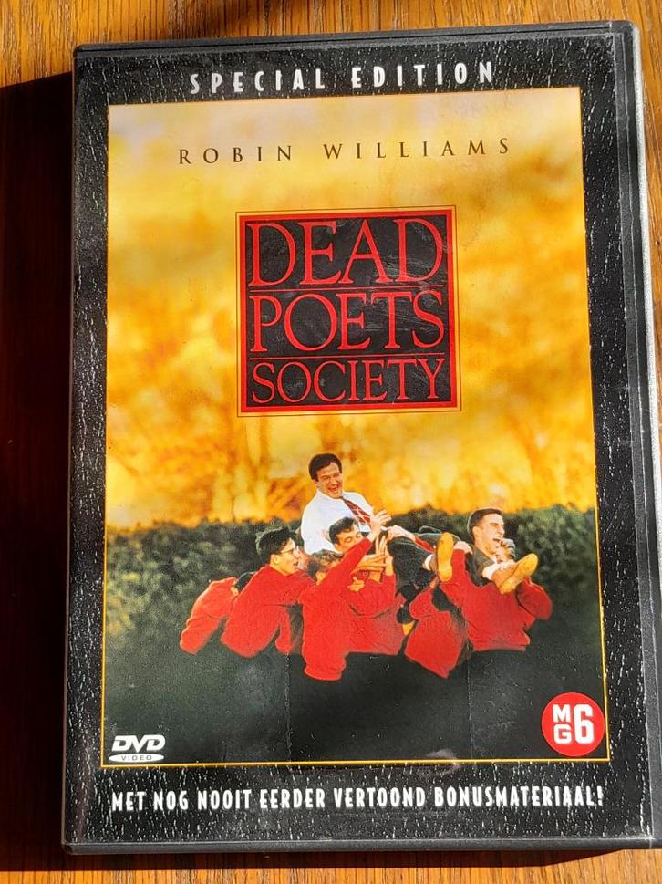Dead poet society special edition dvd zgan, Cd's en Dvd's, Dvd's | Drama, Zo goed als nieuw, Drama, Vanaf 16 jaar, Ophalen of Verzenden