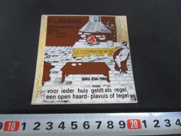 sticker Uden P. v. Kessel Bedafseweg 14 Openhaard plavuis  beschikbaar voor biedingen