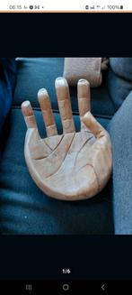 Coco papaja houten hand schaal houtsnijwerk, Ophalen of Verzenden