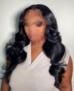 Long black wavy Wig zwart pruik, Sieraden, Tassen en Uiterlijk, Uiterlijk | Haarverzorging, Ophalen of Verzenden, Nieuw, Pruik of Haarverlenging
