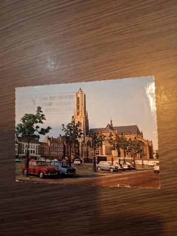 Ansichtkaart Arnhem Markt met Auto's beschikbaar voor biedingen
