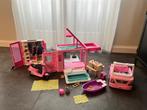 Barbie camper met items, Ophalen, Gebruikt