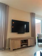 Houten TV Kast - Massief & Stijlvol, 150 tot 200 cm, Eikenhout, Ophalen of Verzenden, Zo goed als nieuw