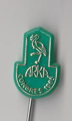 Den Haag Arka Congress Ooievaar speldje, Verzamelen, Speldjes, Pins en Buttons, Gebruikt, Niet vindbaar, Niet vindbaar, Speldje of Pin