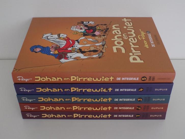 Johan en Pirrewiet ~ Complete serie Integrale HC's 1 t/m 5, Boeken, Stripboeken, Nieuw, Complete serie of reeks, Ophalen of Verzenden