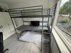 IKEA Svarta hoogslaper + bureau ideaal voor studentenkamer!, Huis en Inrichting, Slaapkamer | Stapelbedden en Hoogslapers, Ophalen