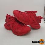 Balenciaga Klassieke Rood Track Sneakers | Red - In Nette St, Zo goed als nieuw