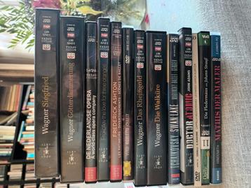 Te koop verzameling dvd's van opera's beschikbaar voor biedingen