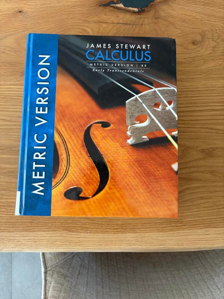 Calculus - James Stewart - 8e editie, Boeken, Studieboeken en Cursussen, Ophalen of Verzenden, Beta, Zo goed als nieuw, HBO