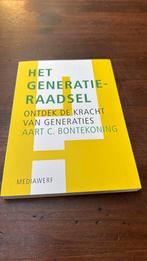 Aart C. Bontekoning - Het generatieraadsel, Sociale wetenschap, Ophalen of Verzenden, Zo goed als nieuw, Aart C. Bontekoning
