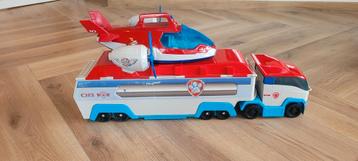 Paw patrol vliegtuig en bus + robohond beschikbaar voor biedingen