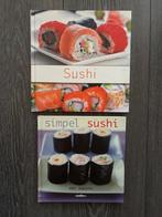 Kookboeken  "Sushi" en "Simpel Sushi", Verzenden, Nieuw, Azië en Oosters