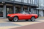 MG B 1.8 LHD Totall restoration (bj 1975), Auto's, Oldtimers, 63 pk, Zwart, Cabriolet, Origineel Nederlands