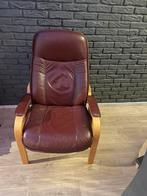 Mooie fauteuil, Huis en Inrichting, Fauteuils, Leer, Ophalen of Verzenden, Zo goed als nieuw