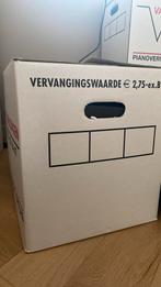 Partij verhuisdozen (ca. 25 stuks), Doe-het-zelf en Verbouw, Kratten en Dozen, Ophalen of Verzenden, Zo goed als nieuw, Doos, 35 tot 50 cm