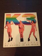 K3 single de gordel is er weer., Verzenden, Gebruikt, Overige formaten, Poprock