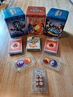 Pokémon tin met spullen, Ophalen of Verzenden, Zo goed als nieuw, Speelkaart(en)