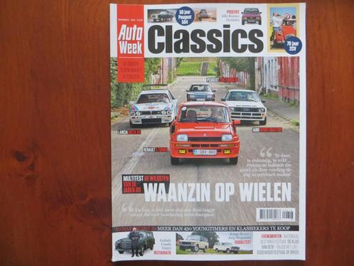 Autoweek Classics 8 2018 Renault 5 Turbo, Lancia Delta S4, Boeken, Auto's | Folders en Tijdschriften, Zo goed als nieuw, Renault