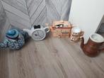 Unieke Theepotten Collectie, Huis en Inrichting, Keuken | Servies, Gebruikt, Keramiek, Overige typen, Ophalen of Verzenden