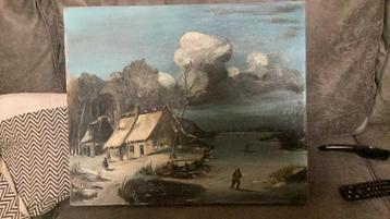 Winterlandschap beschikbaar voor biedingen
