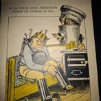 Amsterdamse staking 1911 - Zeldzame prenten., Antiek en Kunst, Kunst | Etsen en Gravures, Ophalen of Verzenden