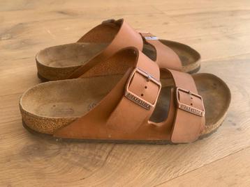 Bruine Birkenstock instappers in perfecte staat (maat 40) beschikbaar voor biedingen