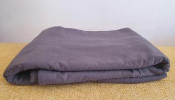 Nieuw laken 180gr m2 hoogwaardig flanel, antraciet 240x270cm beschikbaar voor biedingen