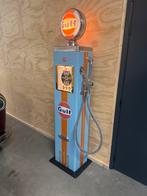 Gulf Benzinepomp Lamp  - Vintage Stijlvol Porsche, Antiek en Kunst, Ophalen of Verzenden