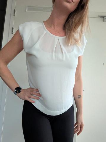 Stijlvolle witte blouse van Steps – Maat S - in goede staat! beschikbaar voor biedingen