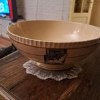 Antieke  Schaal met Vredesduif erop Boch  Colombe 25x12 cm, Ophalen of Verzenden