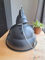 Zwarte industriële hanglamp, Huis en Inrichting, Lampen | Hanglampen, Ophalen, Zo goed als nieuw, Industrieel, Minder dan 50 cm