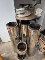 RVS Kachelbuizen, Huis en Inrichting, Kachels, Ophalen, Hout, Overige soorten