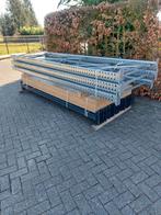 11,5 meter palletstelling/ magazijnstelling  met legschappen, Zakelijke goederen, Kantoor en Winkelinrichting | Magazijn, Stelling en Opslag