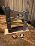 Little Dutch Rollerbaan met 2 Auto's, Kinderen en Baby's, Speelgoed | Houten speelgoed, Ophalen of Verzenden, Zo goed als nieuw