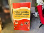 Reclamebord wasserette, deur automaat, Ophalen, Gebruikt, Reclamebord