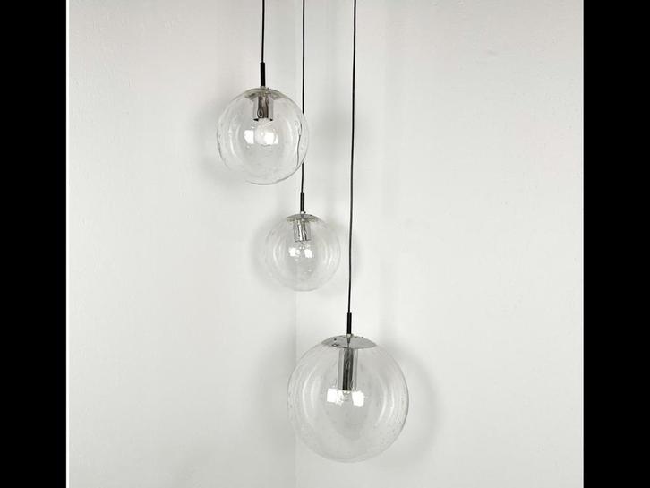 Raak vintage RAAK Teardrop Compositie Hanglamp Amsterdam, Huis en Inrichting, Lampen | Hanglampen, Zo goed als nieuw, Minder dan 50 cm