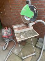 Stenenzaag, Doe-het-zelf en Verbouw, Gereedschap | Zaagmachines, Gebruikt, Cirkelzaag, 70 mm of meer, Ophalen of Verzenden