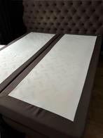 Swiss sense boxspring 180x200, Ophalen, Gebruikt, Bruin, Tweepersoons