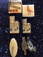 Speldjes , 6 stuks , natuur monumenten / bibliotheek etc . p, Ophalen of Verzenden, Zo goed als nieuw, Overige onderwerpen, Speldje of Pin