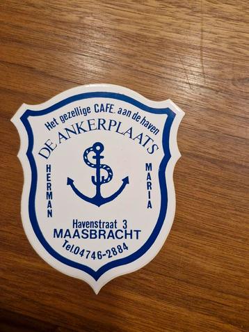 2863 De Ankerplaats Sticker Maasbracht beschikbaar voor biedingen