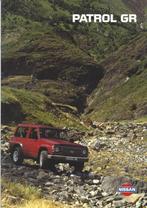 Brochure Nissan Patrol GR 1995, Ophalen of Verzenden, Gelezen, Nissan