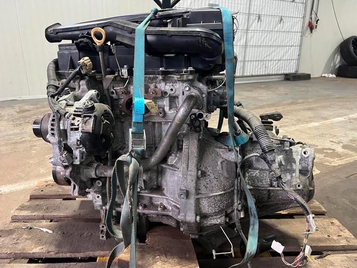 Toyota Aygo 1KR-B52 Motor + Kabelboom / Versnellingsbak Opti, Auto-onderdelen, Motor en Toebehoren, Toyota, Gebruikt, Ophalen of Verzenden