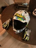 BMX helm + handschoenen (Oneal backflip), Ophalen, Tweedehands, Integraalhelm, Overige merken