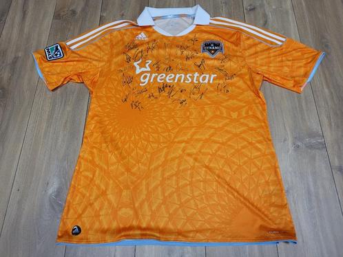 Houston Dynamo shirt seizoen 2011/12, door team gesigneerd, Verzamelen, Sportartikelen en Voetbal, Gebruikt, Shirt, Buitenlandse clubs