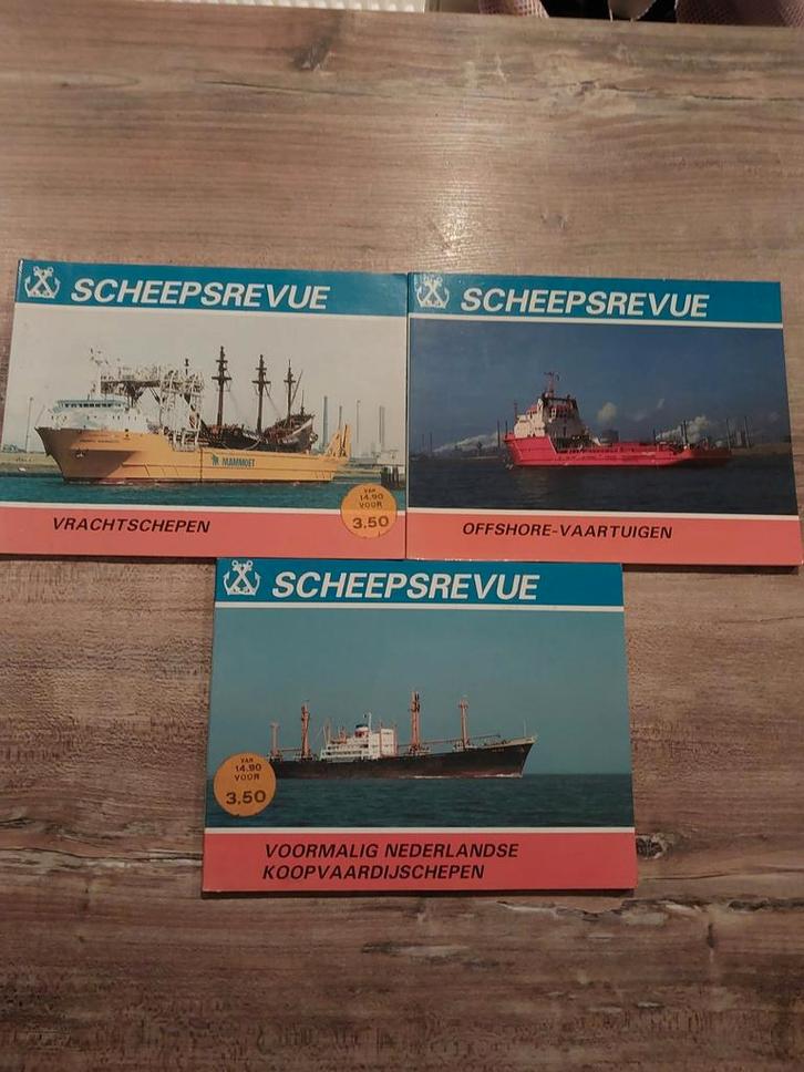 Scheepsrevue - 3 x samen €2.70, Boeken, Tijdschriften en Kranten, Gelezen, Overige typen, Ophalen of Verzenden