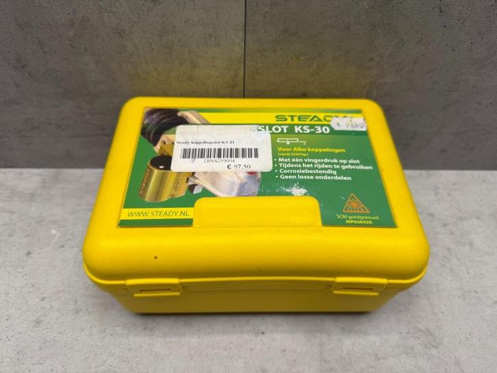 Steady Koppelingsslot KS30 - Disselslot - NIEUW - C1286, Caravans en Kamperen, Kampeeraccessoires, Ophalen of Verzenden