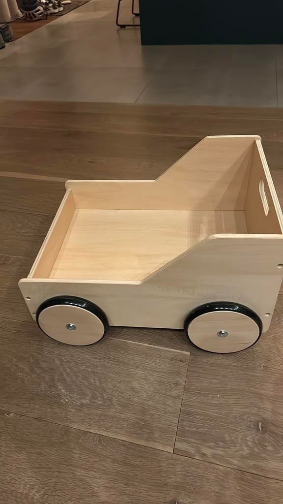 Speelgoedkarretje, Kinderen en Baby's, Speelgoed | Houten speelgoed, Ophalen, Zo goed als nieuw